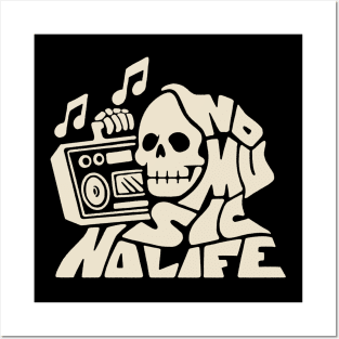 No Music No Life Posters and Art